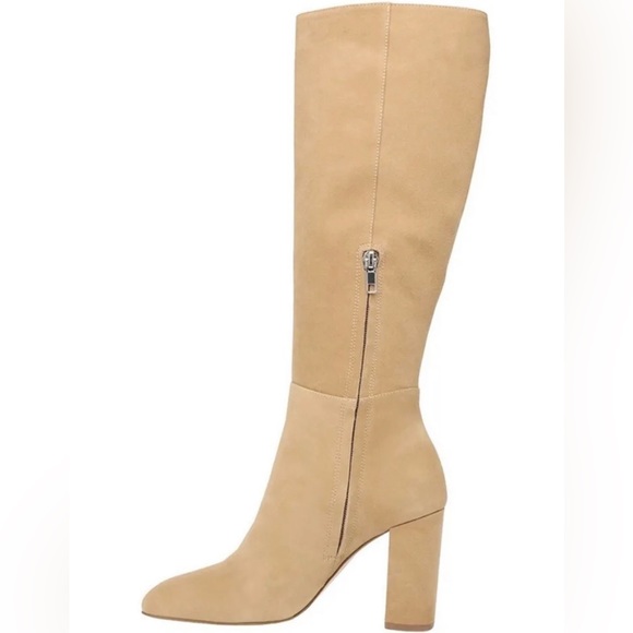 STEVE MADDEN Ninny Camel ~ Suede Leather Knee High Boots. - Picture 2 of 6